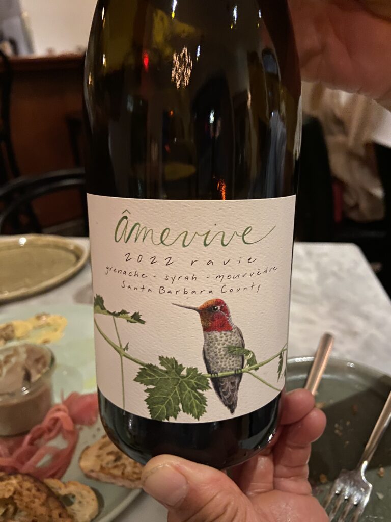 Amevive Wine Label